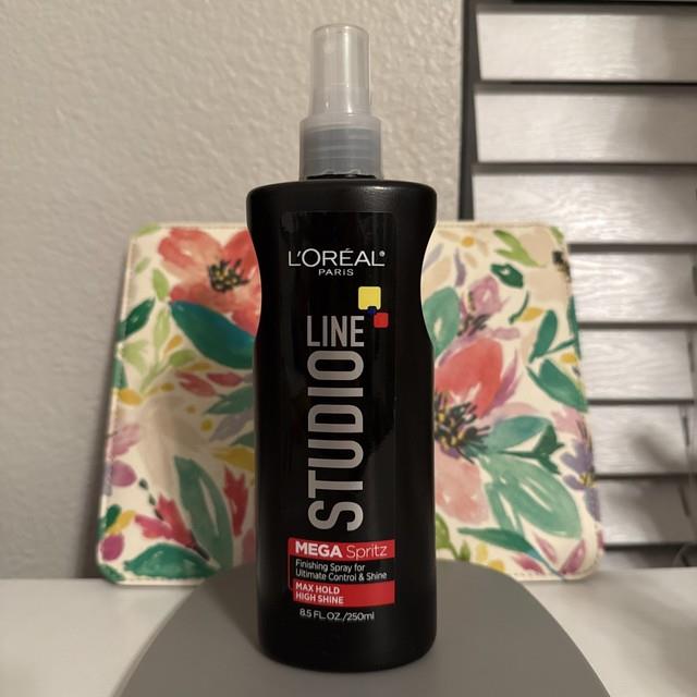 L'or&eacute;al Studio Line Mega Spritz Finishing Spray Maximum Hold 8.5 Fl Oz