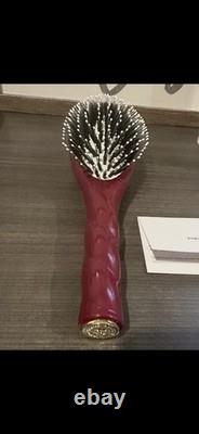 La Bonne Brosse N. 03 boar bristle Brand New. The Shine & Care Hair Brush. Red