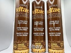 Lamaur Vita E Spray 10.5 oz Ultra Hold Hairspray Zotos New Pack Of 3