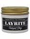 Layrite Cement Matt Clay Matte Finish Haircare Hair Styling Product 113g 4oz
