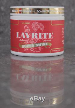 Layrite Super Shine Hold Pomade Rocabilly Hair Styling haircare Product 4oz Gel
