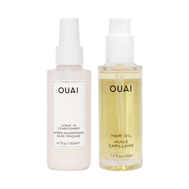 Leave-in Conditioner + Hair Oil Bundle Hair Styling Products For Frizz Control
