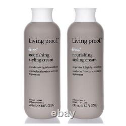 Living Proof No Frizz Nourishing Styling Cream 8oz/236ml SET OF 2