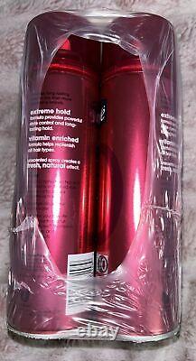 Lot 10 Suave EXTREME HOLD # 10 Hairspray UNSCENTED For Hard To Hold Styles Cap