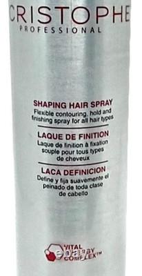 (Lot 12) Cristophe Professional Shaping Hair Spray. 10 fl Oz Brand New