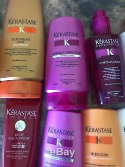 Lot 13 Kerastase Oligo Hair Care Products Styling Finishing Blowdrying Curls