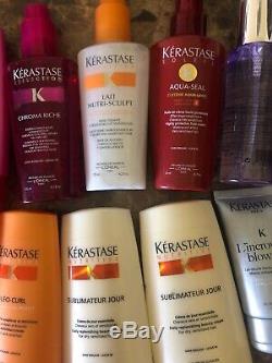 Lot 13 Kerastase Oligo Hair Care Products Styling Finishing Blowdrying Curls