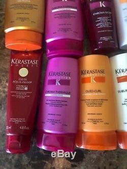 Lot 13 Kerastase Oligo Hair Care Products Styling Finishing Blowdrying Curls