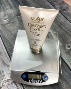 Lot 3 Nexxus Designing Texxtur Cream 5.1 oz Tubes READ Texture Styling Hair