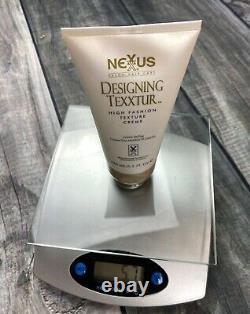 Lot 3 Nexxus Designing Texxtur Cream 5.1 oz Tubes READ Texture Styling Hair