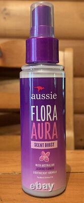 Lot (5) Aussie FLORA AURA Hair Scent Boost with Australian Jasmine Flower 3.2 oz