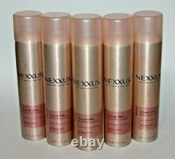 Lot (5) Nexxus Comb Thru Finishing Mist With Fluid-fix Complex Medium Hold 10 Oz