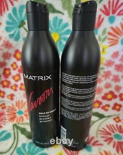 Lot Of 2 Matrix Vavoom Hold My Body Forming Gel for Hair 16.9oz