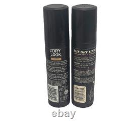 Lot Of 2 VTG 8 Oz. The Dry Look Non Aerosol Hairspray Bottles 90-04 Movie Props