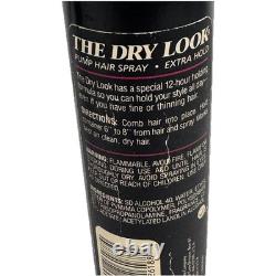 Lot Of 2 VTG 8 Oz. The Dry Look Non Aerosol Hairspray Bottles 90-04 Movie Props