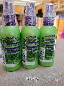 Lot Of 3 Garnier Fructis Style Curl Renew Reactivating Milk Spray 5 Oz Bottles