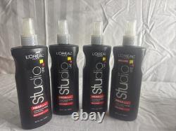 Lot Of 4-L'Oréal Loreal Paris Mega Spritz Studio Line Finishing Spray 8.5 Fl Oz
