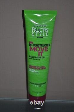 Lot Of 5 New Garnier Fructis Style De-constructed Move It Manipulating Gel 5.1