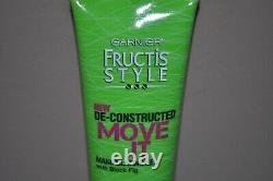 Lot Of 5 New Garnier Fructis Style De-constructed Move It Manipulating Gel 5.1