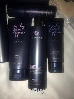 Lot Of 9 Monat Products Hair Shampoo Masks Mist Cream Thickening Spray