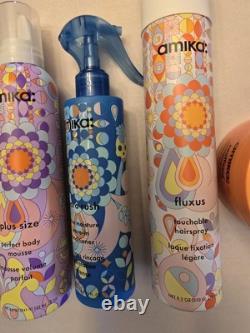 Lot Of Amika Products Plus Size Un. Done Hydro Rush Fluxus The Kure