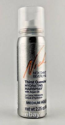 Lot of 10 Nick Chavez Thirst Quencher Hairspray 2.25oz x10 Medium Hold NEW