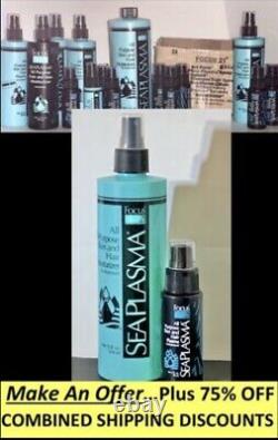 Lot of 2- Focus 21 SEA PLASMA Facial Spray Skin Hair Re-Hydrant Moisturizer RARE