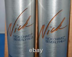 Lot of 2 Nick Chavez Beverly Hills Thirst Quencher Hydrating Hairspray 10oz