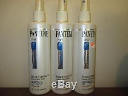 Lot of 3 Pantene Pro-V sheer UNSCENTED Hairspray flexible hold 10.2 oz