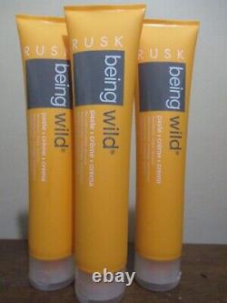 Lot of 3 Rusk Being Wild Paste Cream 5.3 oz / 150 g