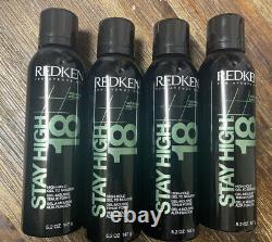 Lot of 4 Redken Stay High 18 Hold Gel to Mousse, 5.2 oz