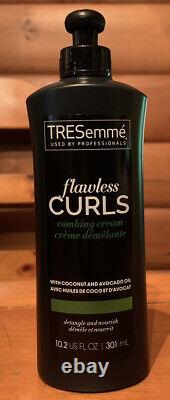 Lot of (4) Tresemme Flawless Curls Combing Cream 10.2 fl. Oz. Detangle nourish