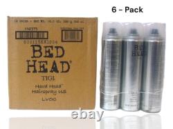 (Lot of 6) Original Tigi Bed Head Hairspray HARD HEAD Hard Hold 10.6oz Spray New