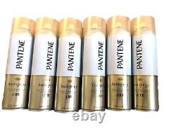 Lot of 6 Pantene Pro-V Extra Strong Hold Texture Building Hairspray #4, 11 oz