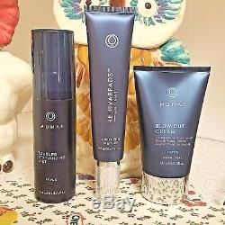 MONAT Blow Out Cream Rejuvabeads Tousled Texturizing Mist Roller Brush + Gift