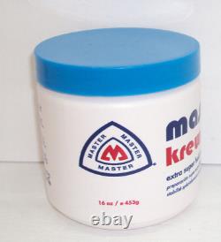 Master Krew Comb Extra Super Hold Hair Styling Prep 16 Oz Large Tub NEW