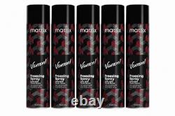 Matrix Vavoom Freezing Spray Extra Hold 15 fl oz, Pack of 5