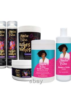Mestre dos Cachos Tsunami Kit Brazilian Curl Loosening & Definition Treatment