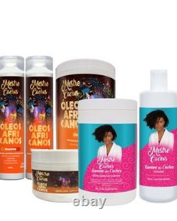 Mestre dos Cachos Tsunami Kit Brazilian Curl Loosening & Definition Treatment