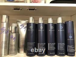 Monat Hair Products Lot of 8 pc shampoo, styling, conditioner, Original Products