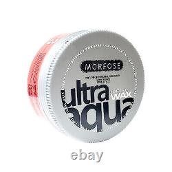 Morfose Ultra Aqua Hair Wax Strawberry-Scented 175 ml (Red) Pack of 2