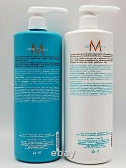 Moroccanoil Hydrating Shampoo & Conditioner 33.8 oz / 1 Liter Duo Set