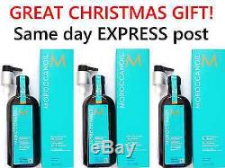 Moroccanoil MOROCCAN OIL Hair Treatment 3 x 200ml Pump GREAT GIFT FREE EXPRESS