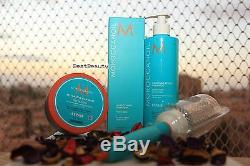 Moroccanoil Moroco Kit shampoo+oil+mask+brush for weakened & damaged hair sale