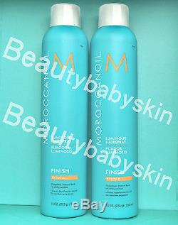 Morricanoil Luminous Hairspray STRONG 2 Pack 10oz/330ml. Each