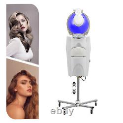 Multi-function Hair Steaming Machine Standing Hairdress Salon Hair Steamer 700W