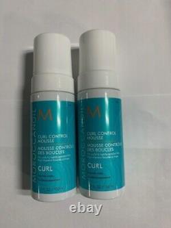 NEW 2 PACK Moroccanoil Curl Control Mousse 5.1oz / 150ml