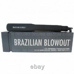 NEW Brazilian Blowout 1.25 Prodigital Titanium Flat Iron Model 11T22
