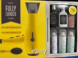 NEW! Drybar full set! Buttercup hair dryer, fully loaded, hair liquids included