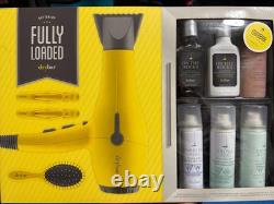 NEW! Drybar full set! Buttercup hair dryer, fully loaded, hair liquids included